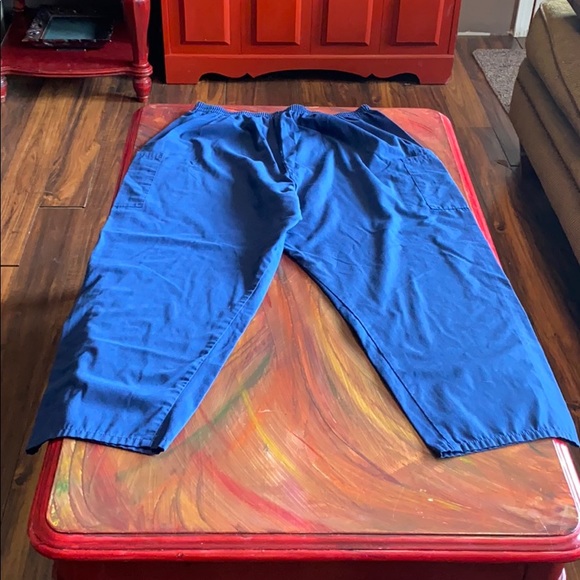 Cherokee Blue Scrub Pants - Picture 2 of 6
